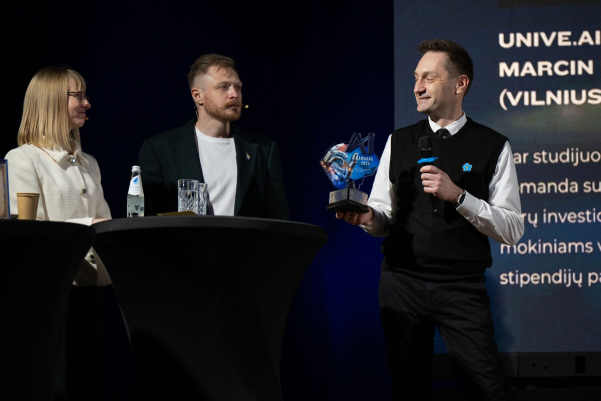 Apdovanoti pažangiausi dirbtinio proto sprendimai, mokslininkai ir sumanymai 