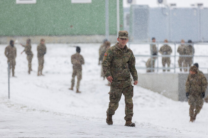 Patricija Adamovič / BNS/Pabradėje atidaryta nauja karinė infrastruktūra