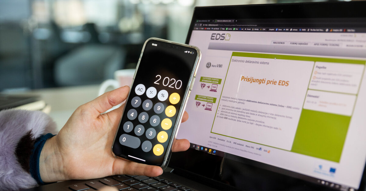 VMI jau suformavo deklaracijas, tačiau siunčia įspėjimą gyventojams | Verslas