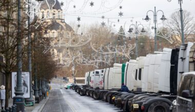 „Linavos" vadas: vilkikams toliau stringant pasienyje, virš 100 įmonių planuoja ieškinį Vyriausybei - Respublika.lt