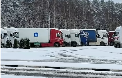 Vežėjai sulaukė žinių iš Baltarusijos - Respublika.lt