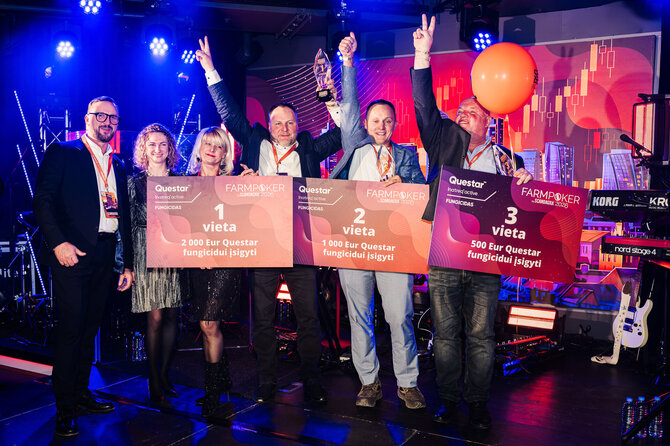 Artiom Ištuganov nuotr./Pokerio turnyro nugalėtojai