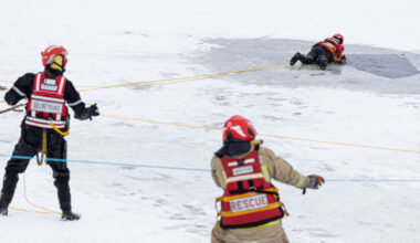 Per 19 tarnybos metų pirmas atvejis: Trakų gelbėtojų vadas papasakojo, kaip po ledu nuskendo Adomas Miklys