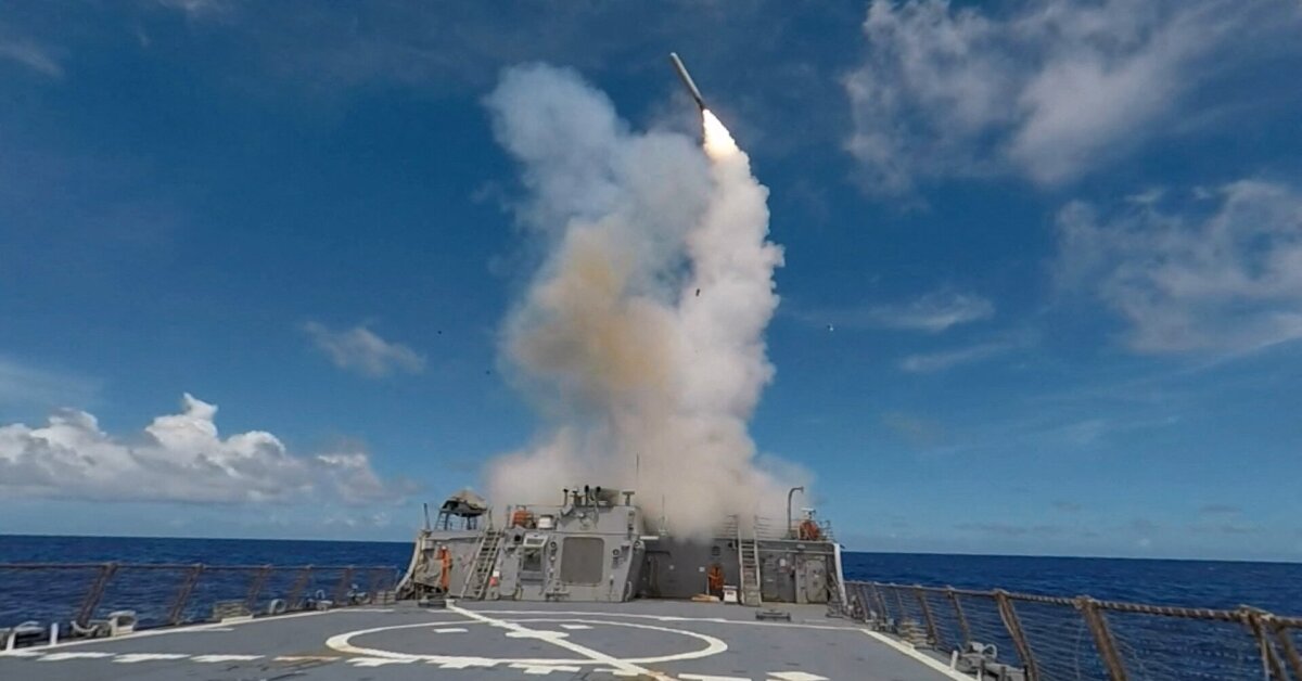 „Kyiv Post“ pranešė apie slaptą bandymą apginkluoti Ukrainą „Tomahawk“ raketomis