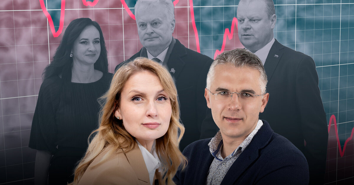 Politologai išnarstė Nausėdos kryčio žemyn priežastis: ar dar galima išgelbėti reitingus?