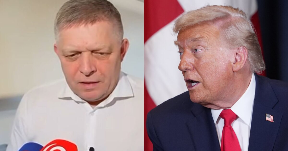 Prakalbo apie pavojų: Fico susirūpino Trumpo sveikata
