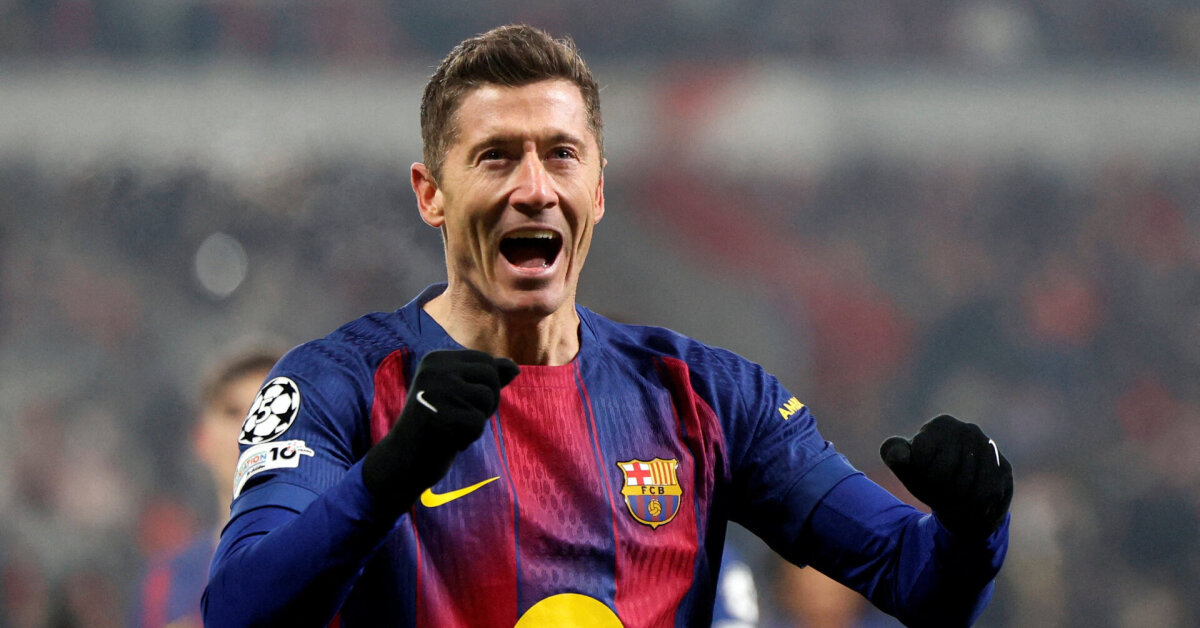 Lewandowskis pakartojo Messi rekordą UEFA Čempionų lygoje | Sportas