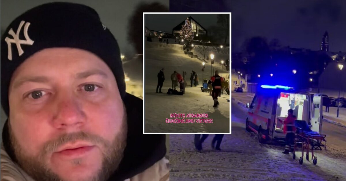 Populiarioje čiuožinėjimo vietoje užfiksavo skaudų įvykį: parodė, kas galėjo lemti nelaimę | Vardai