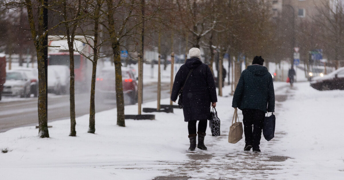 Orai.lt: pirmąją naujų metų dieną atskubės naujas ciklonas