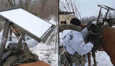 Taip būna tik Rusijoje: „Starlink“ palydovus į frontą dabar neša arkliai