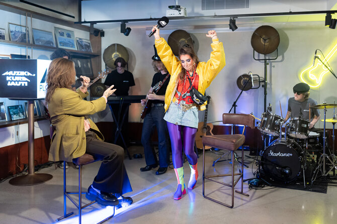 Tinklalaidė „Muzika, kurią jauti“ su Ieva Cijūnėlyte ir Gamka