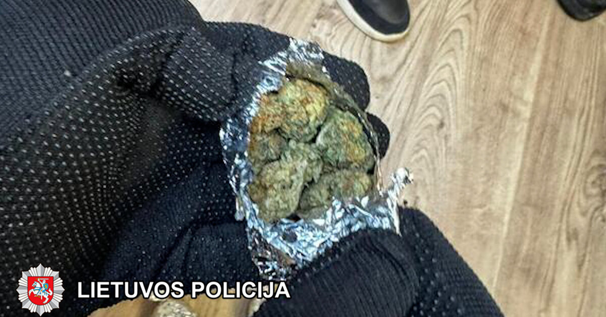 Naujųjų išvakarėse apieškotas namas prie Klaipėdos: aštuoniolikametis įkliuvo ne pirmą kartą - 15min.lt