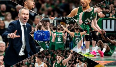 Pasimėgaukite dar kartą: kraują kaitinančios akimirkos iš „Žalgirio“ pergalės prieš „Monaco“<br>Lrytas koliažas