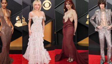 „Grammy“ raudonasis kilimas: provokacijos, nuogybės ir politinės žinutės