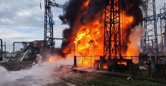 Rusija surengė didžiausią šių metų ataką prieš Ukrainos energetiką