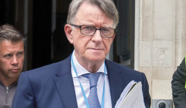 Starmeris: ambasadorius Peteris Mandelsonas nuvylė savo šalį