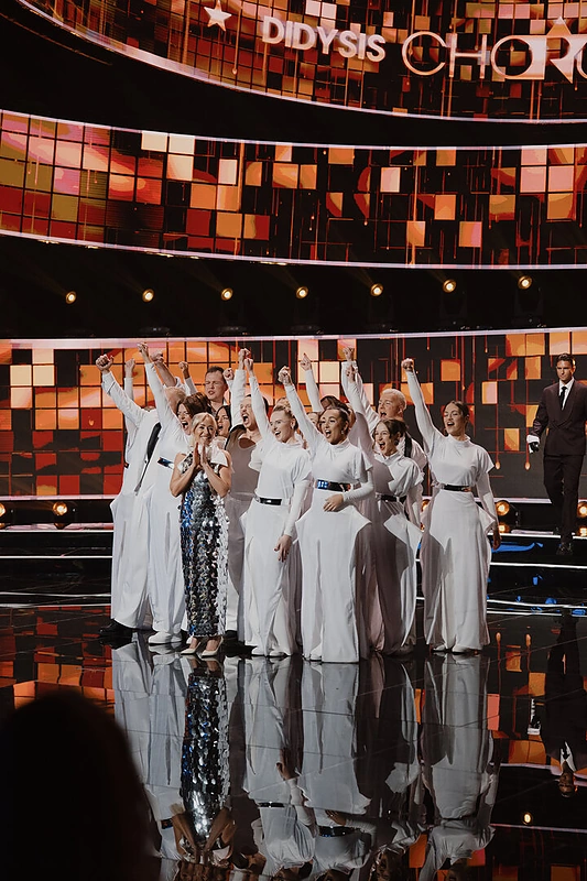 „Didysis chorų mūšis“ 2 laida / Ugniaus Bagdonavičiaus nuotr.