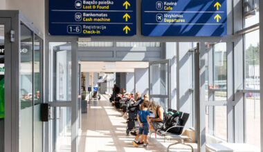 Oro uoste – sutrikimas: valandai stabdytos keleivių patikros procedūros | Verslas