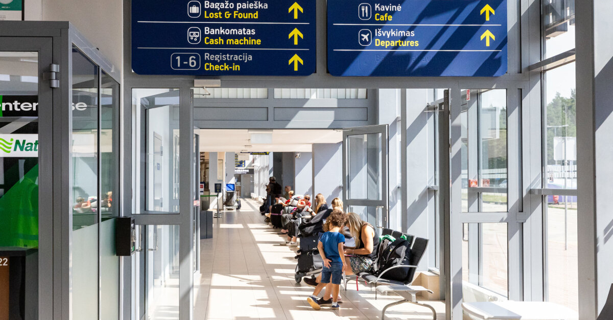 Oro uoste – sutrikimas: valandai stabdytos keleivių patikros procedūros | Verslas