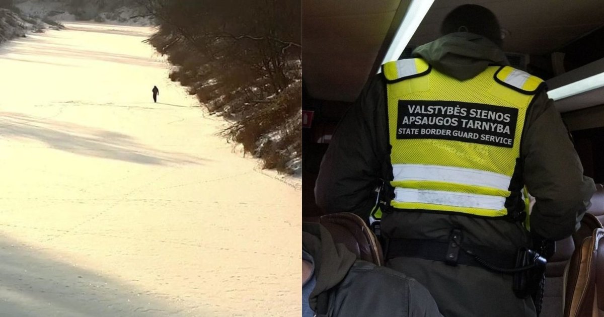 „Grynas šmeižimas“ – prabilo pasieniečių sulaikytas vyras, esą kirtęs sieną link Rusijos