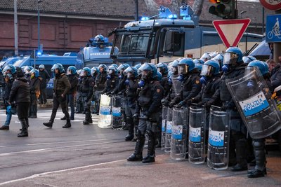 Protestas Turine, Italijoje