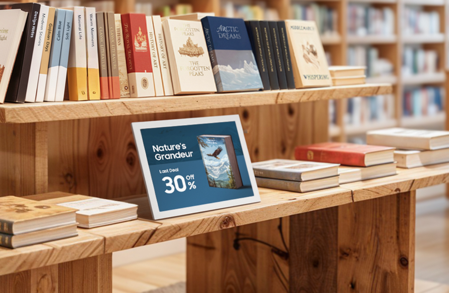 Samsung inovacija: „Color E-Paper“ ekranas – tvari alternatyva spausdintai reklamai