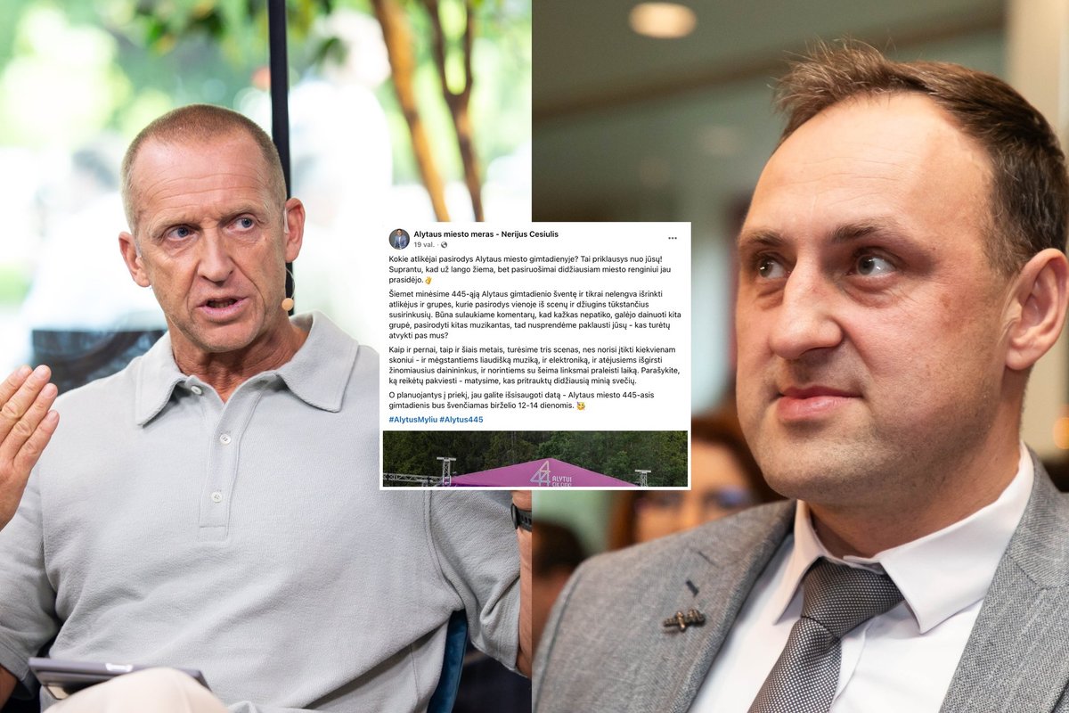 Martynas Tyla nepatylėjo pastebėjęs, ką Nerijus Cesiulis siūlo alytiškiams: jūs perkate rinkėją