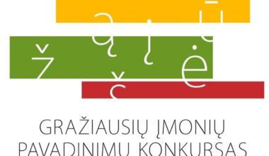 Balsavimas: išrinkite gražiausią lietuvišką įmonės pavadinimą