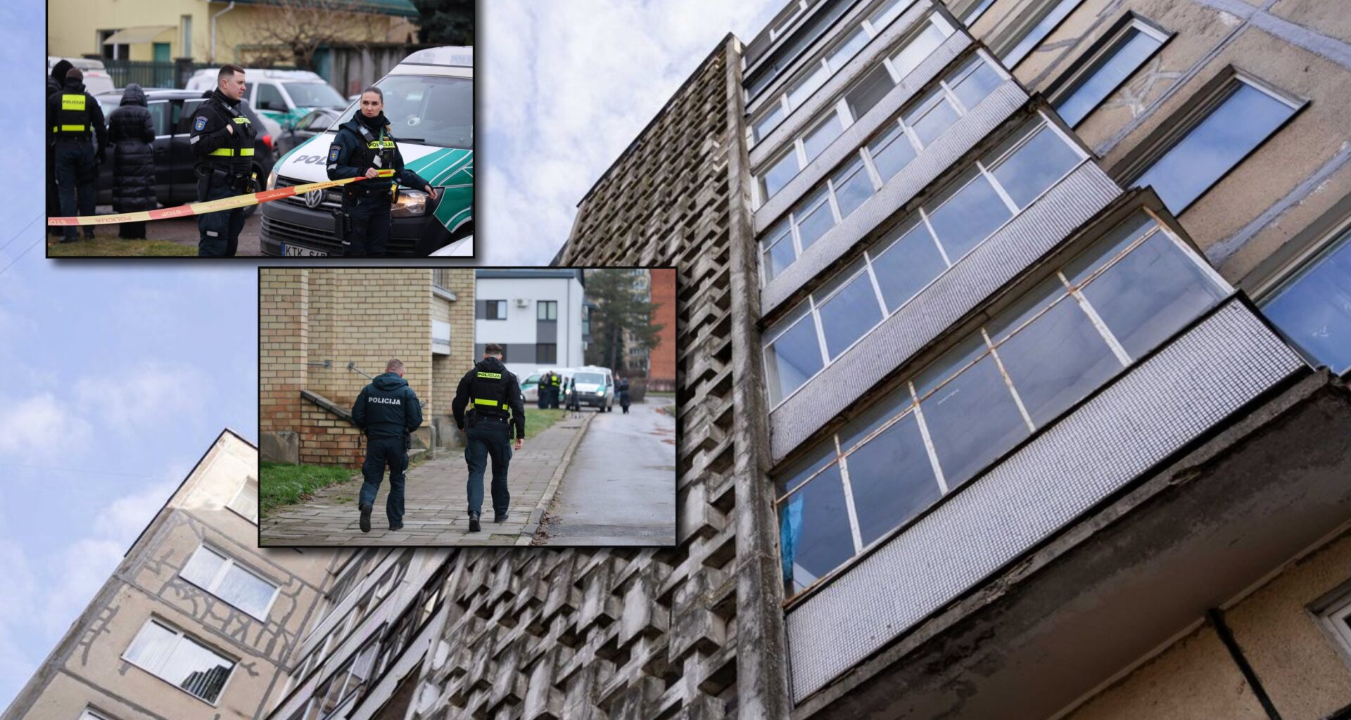 13-metė išmesta iš penkto aukšto