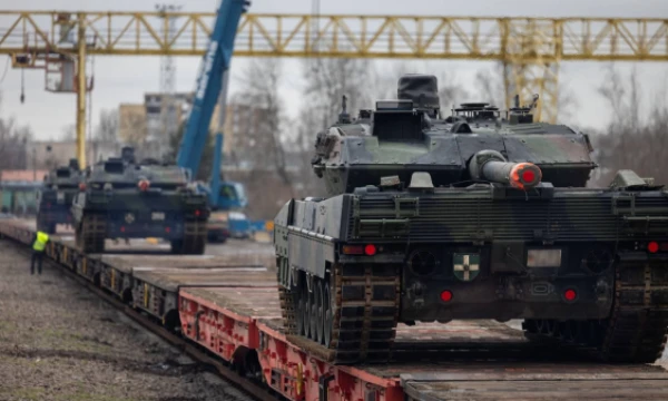 Tankų krova Palemone.