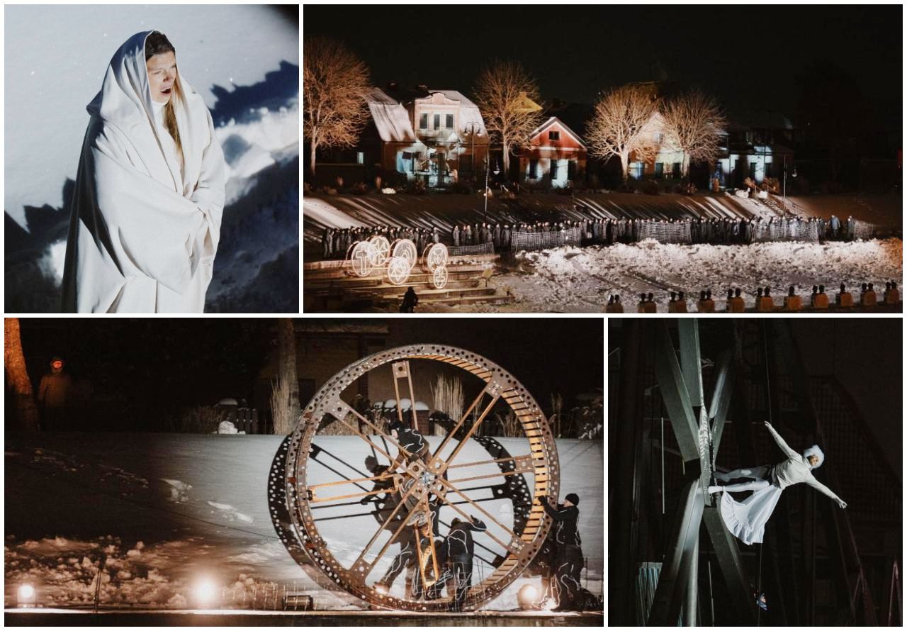 Kultūra stipresnė už šaltį: tūkstantinė minia Kėdainiuose atidarė Lietuvos kultūros sostinės metus (FOTOGALERIJA)