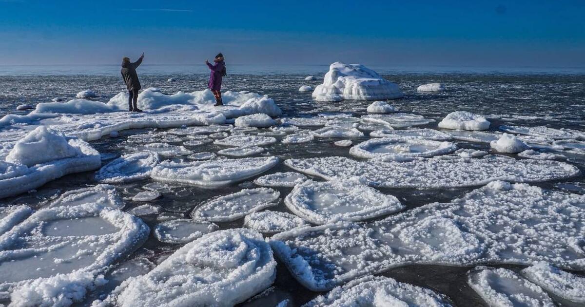 Baltijos jūra vis labiau dengiasi ledu: parodė vaizdą iš palydovo