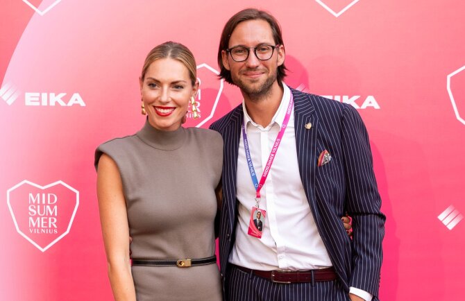 Žygimanto Gedvilos / BNS nuotr./Valdas Petreikis su žmona Simona