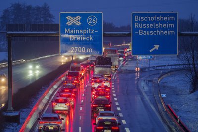 Vokietijos keliuose – chaosas