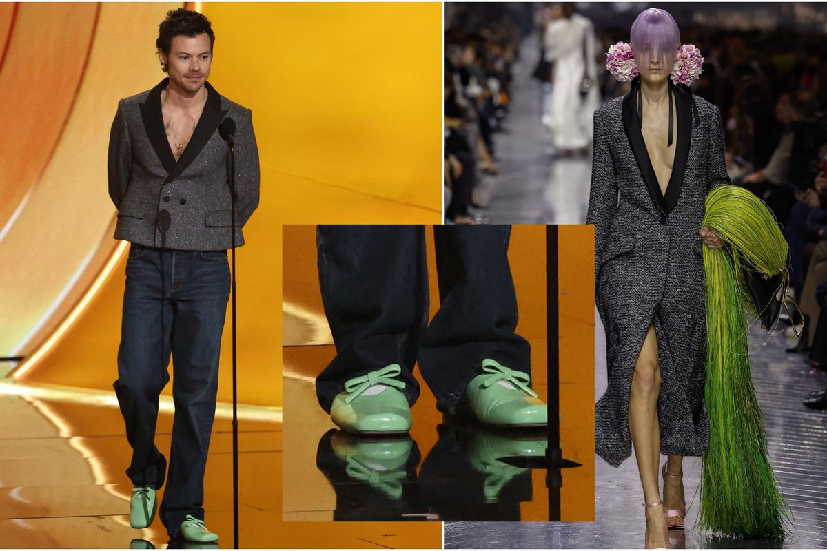 Harry Styles „Grammy“ apdovanojimuose parodė naują įvaizdį