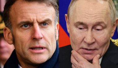 Emmanuelis Macronas: ruošiamės atnaujinti kontaktą su Putinu - 15min.lt