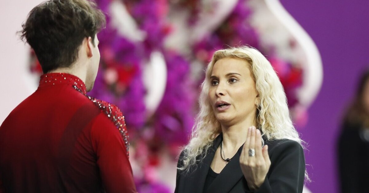 Milane – didžiulės aistros dėl ant olimpinio ledo pasirodžiusios Rusijos žvaigždžių trenerės | Sportas