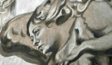 Italijoje verda aistros dėl restauruotos freskos, kurioje cherubinas itin panašus į Giorgią Meloni