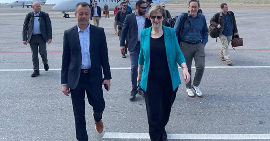 Šylant santykiams, į Venesuelą atvyko nauja JAV misijos vadovė