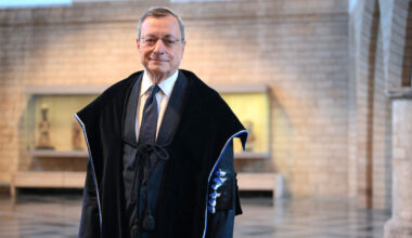 Mario Draghi: Europa turi įveikti susiskaldymą, kad taptų tikra galia 