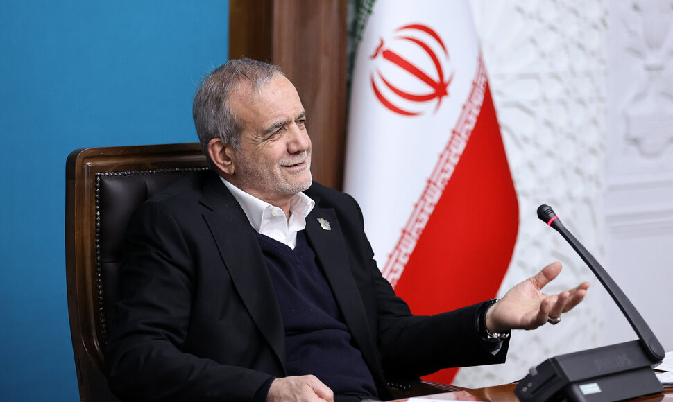 Masoudas Pezeshkianas / Iranian Presidency / ZUMAPRESS.com