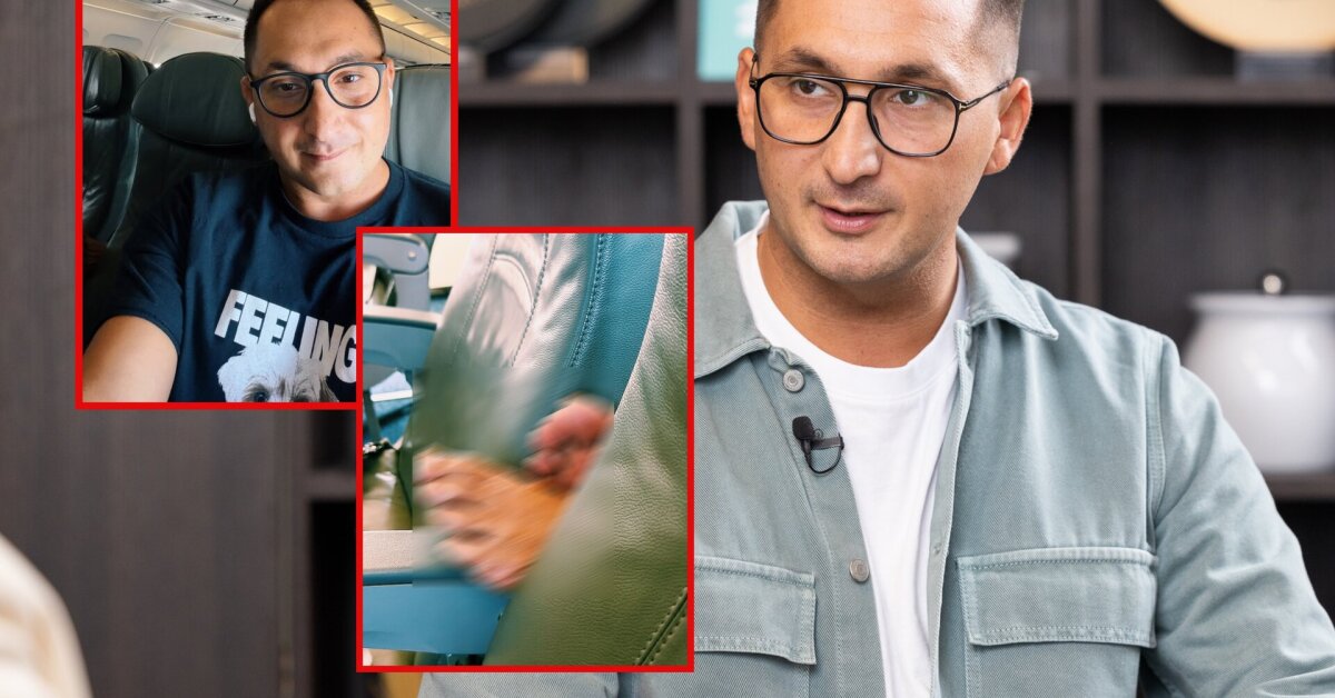 Orijus Gasanovas lėktuve susidūrė su įžūlia keleive – nutiko situacija „nagai“: „Žiūriu, juda mano striukė“ | Vardai