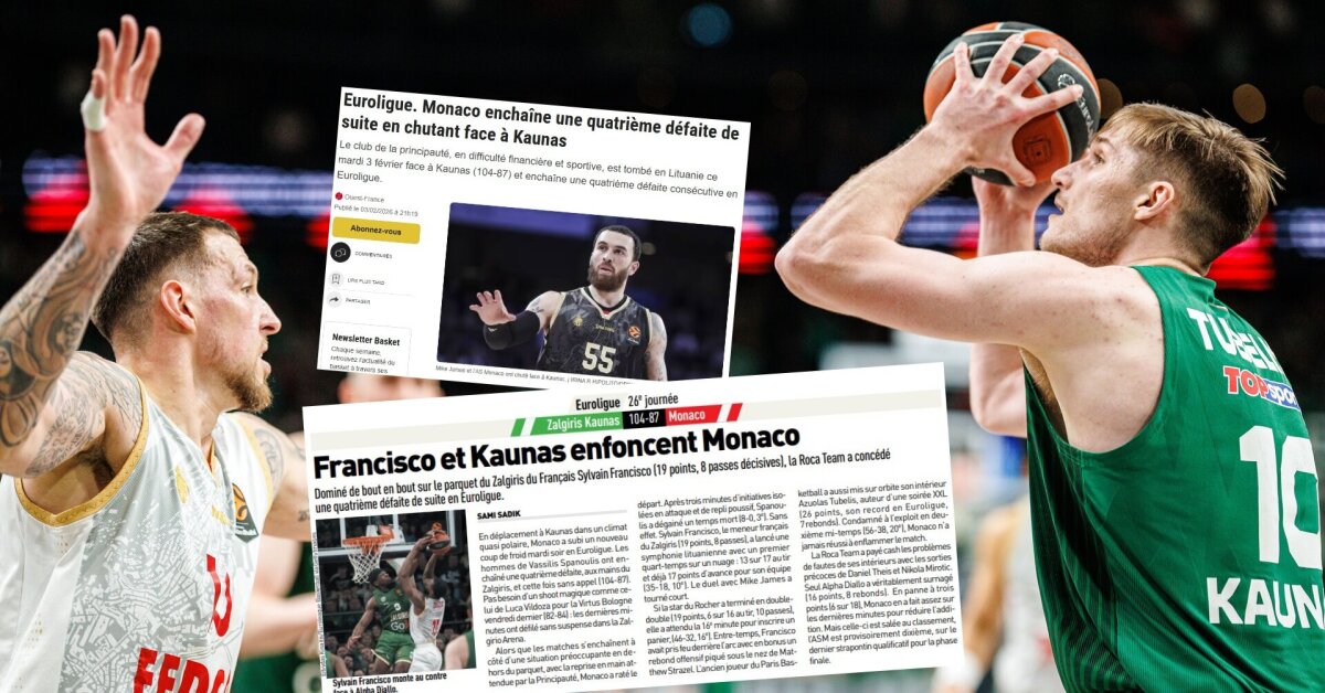 Poliarinis šaltis, XXL vakarėlis ir turčių skolos – „Žalgirio“ smūgio „Monaco“ aidai - 15min.lt