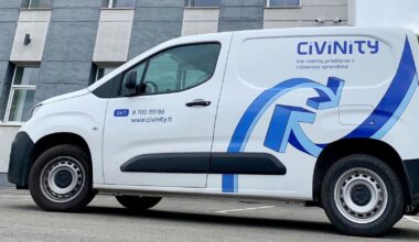 „Civinity“ planuoja įsigyti iki 350 elektromobilių už 9 mln. eurų