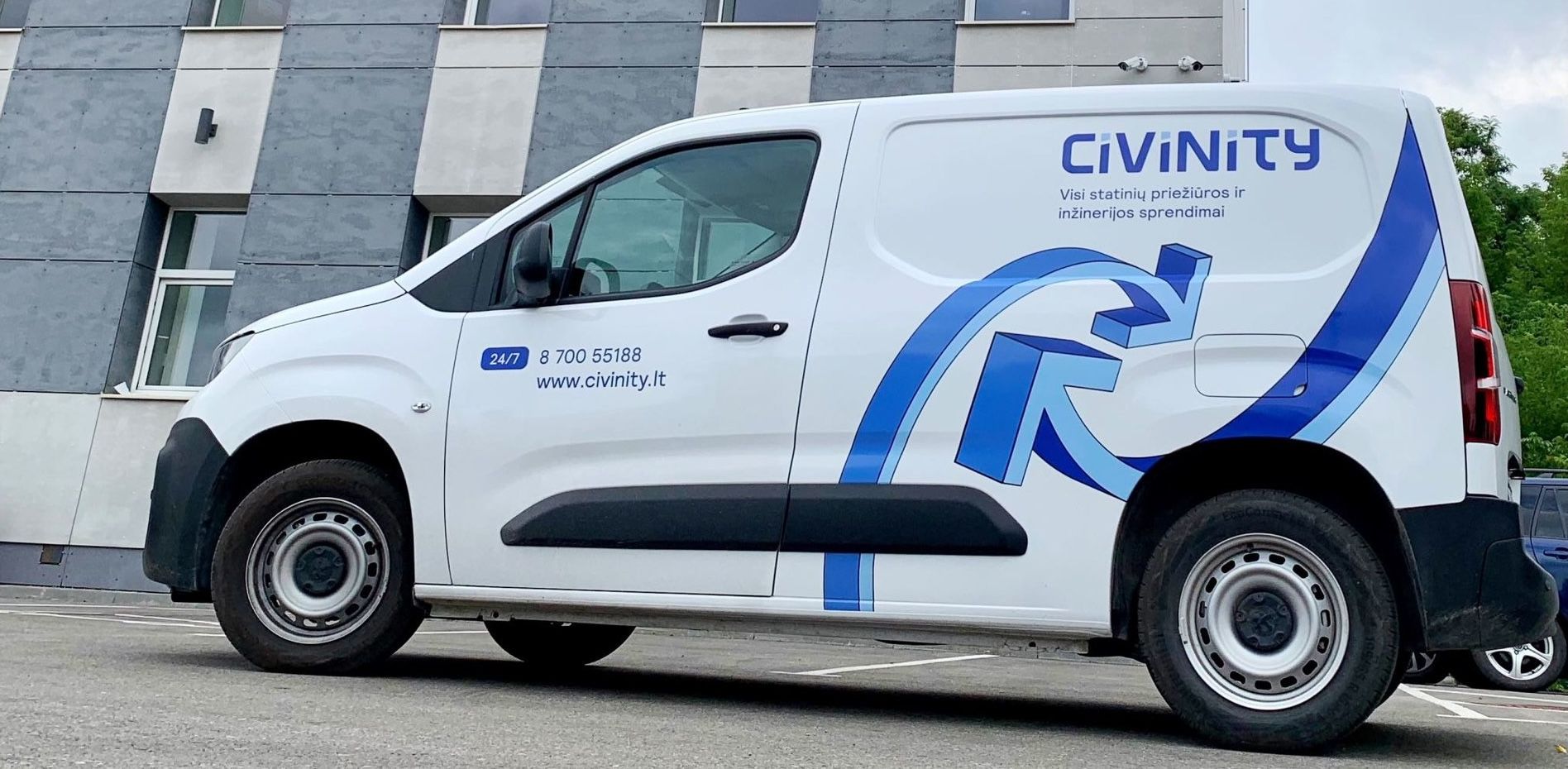 „Civinity“ planuoja įsigyti iki 350 elektromobilių už 9 mln. eurų