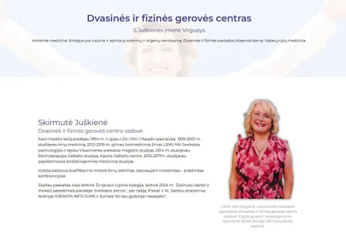 S. Juškienės prisistatymas / V. Grigaliūnienės nuotr.