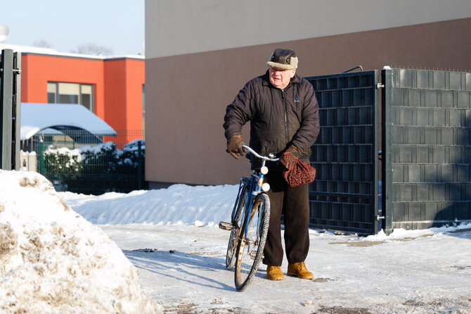 Eriko Ovčarenko / BNS nuotr./Speigas mieste