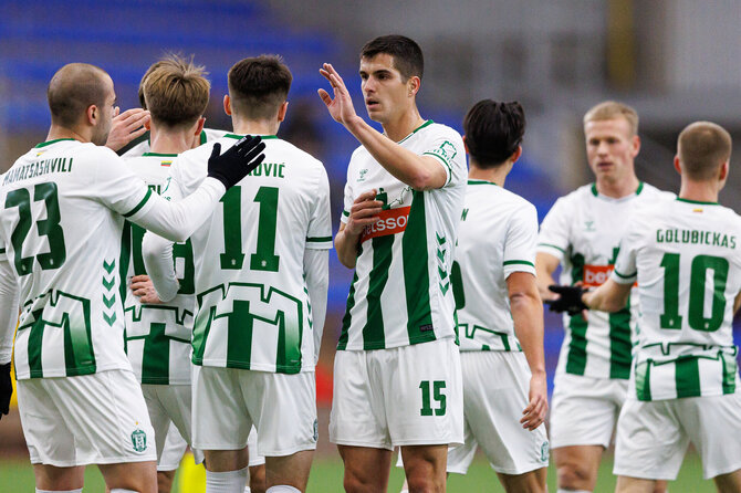 fkzalgiris.lt nuotr./Vilniaus „Žalgirio“ futbolininkai