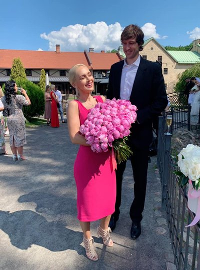 Oksana Pikul ir Simas Jasaitis