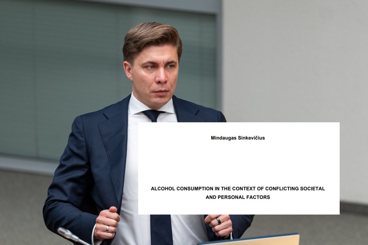 Sinkevičius užtikrintas dėl disertacijos tyrimų
